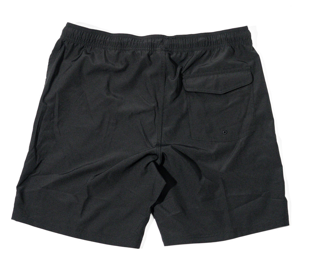 Everglades Fishing Co gym volley shorts, 18-inch length, lightweight athletic shorts, suitable for active wear and casual sports.