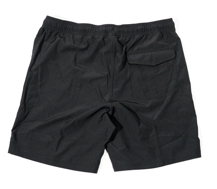 Everglades Fishing Co gym volley shorts, 18-inch length, lightweight athletic shorts, suitable for active wear and casual sports.