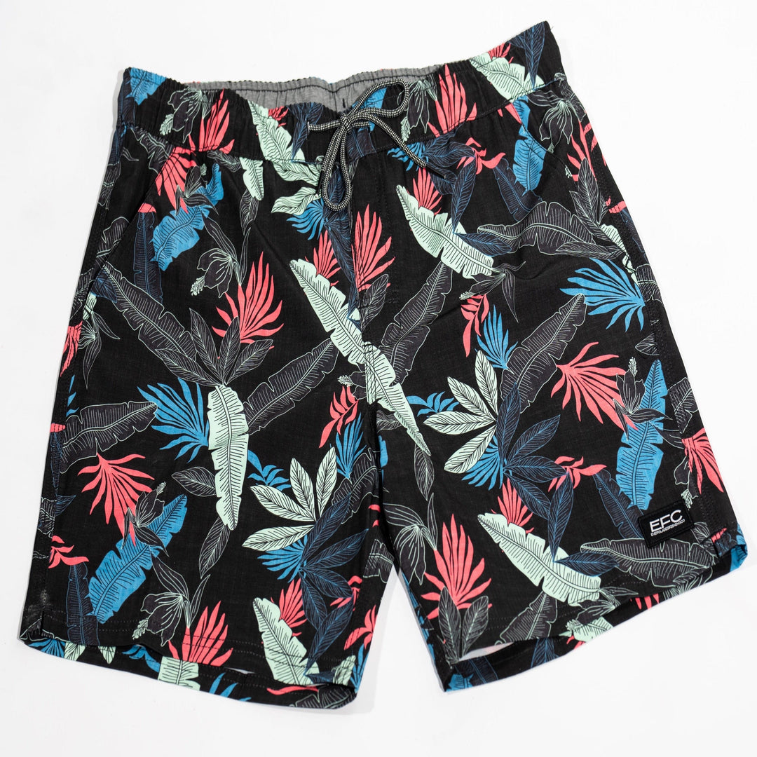 Everglades Fishing Co Stack Volley Shorts, 17-inch length, lightweight fishing shorts with quick-dry fabric and adjustable waistband.