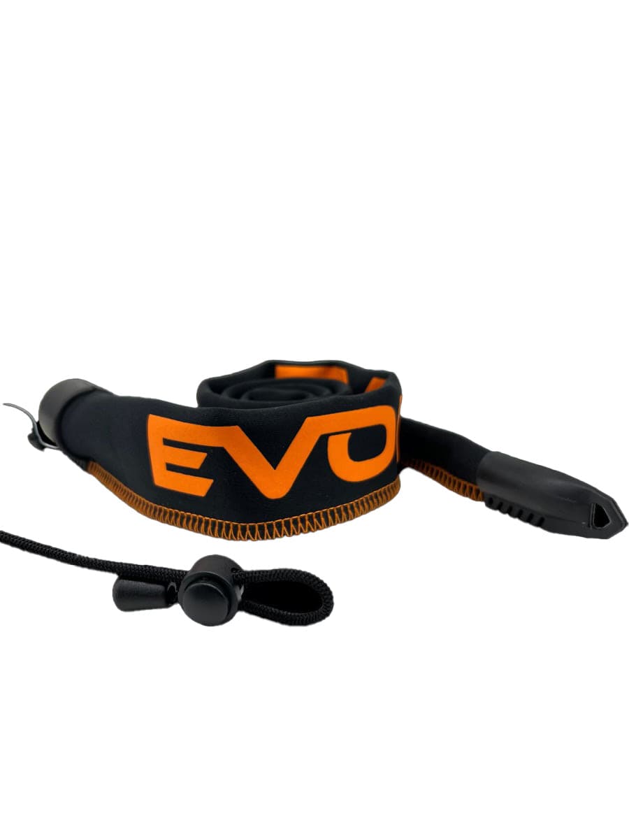 Red Tournament Edition EVOLV Fishing baitcast rod sleeves designed for secure storage and protection of fishing rods.