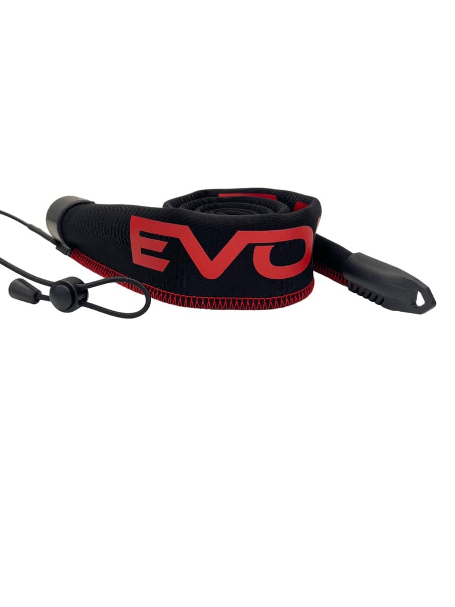 Red EVOLV Fishing Tournament Edition baitcast rod sleeves, shorty design, protective and lightweight for fishing rods.