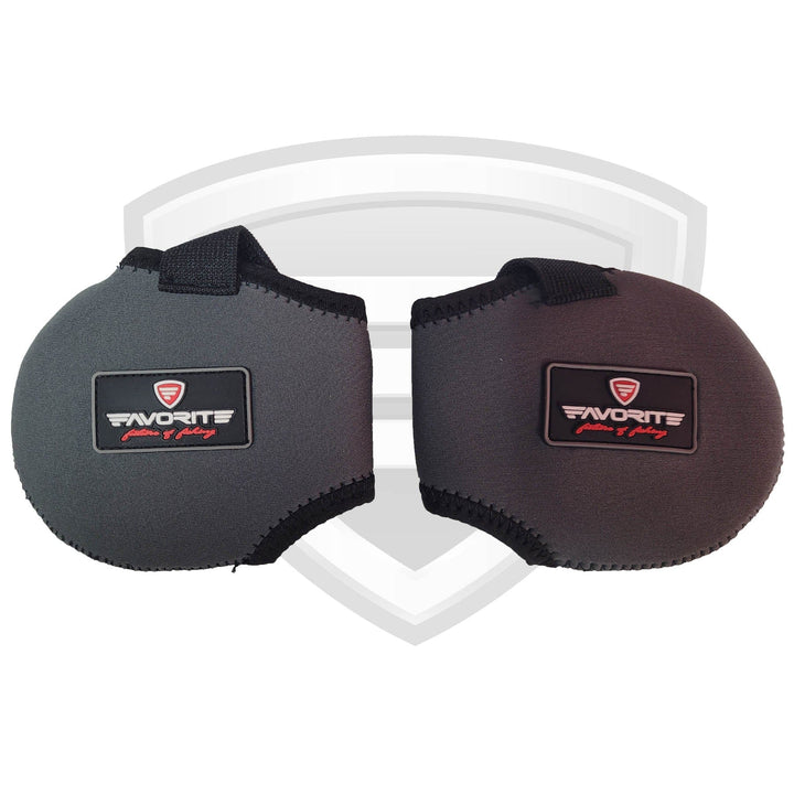 Black Favorite Fishing reel cover accessory, designed to protect spinning reels from dust and damage.