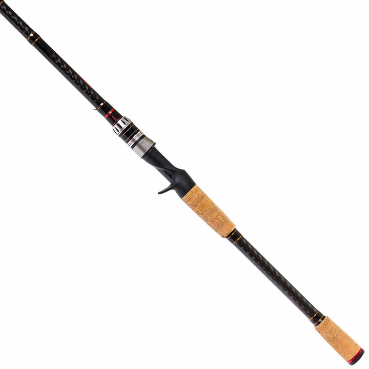 Favorite Fishing Phat Glass Cranking Rod, 7' medium-heavy casting rod with full cork handle for freshwater fishing.