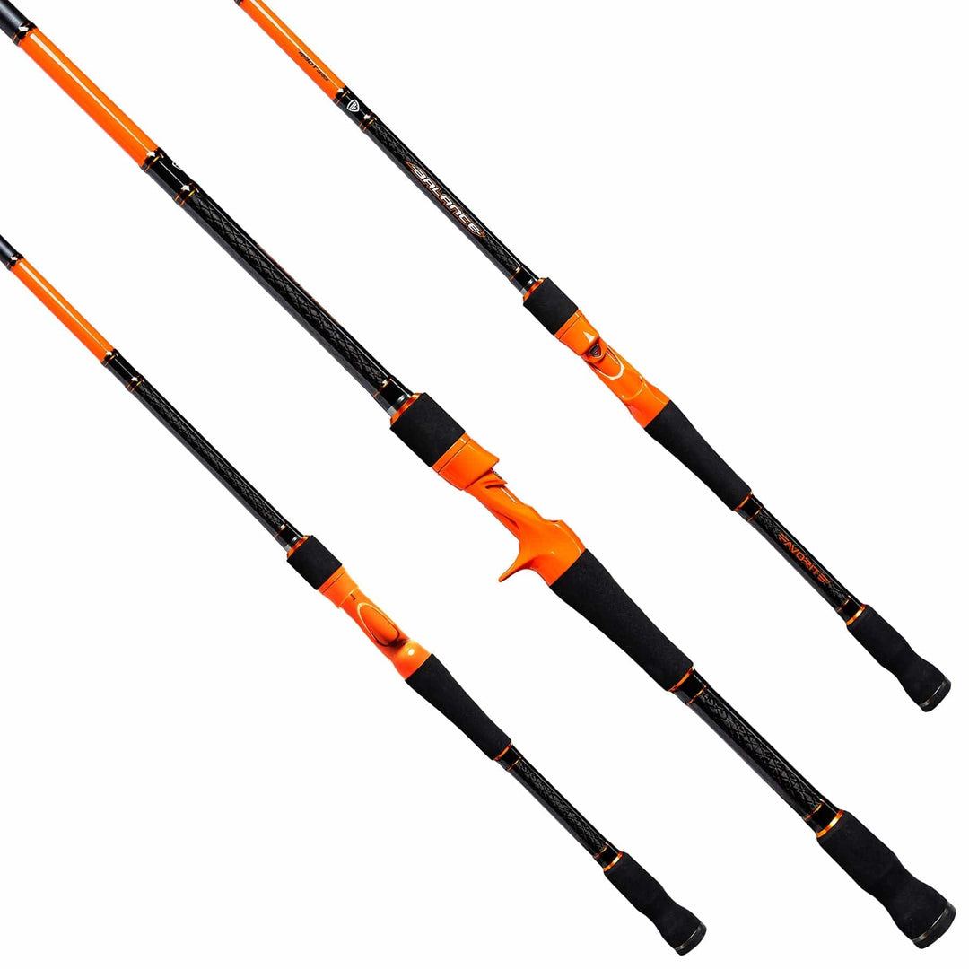Favorite Fishing Balance Casting Rod, 7-foot casting rod with ergonomic handle and lightweight design for fishing.