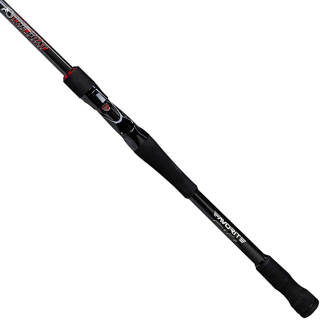 Favorite Fishing Signature Series Andy Morgan Pro Battle Flipping Casting Rod, 7-6 heavy one-piece fishing rod.