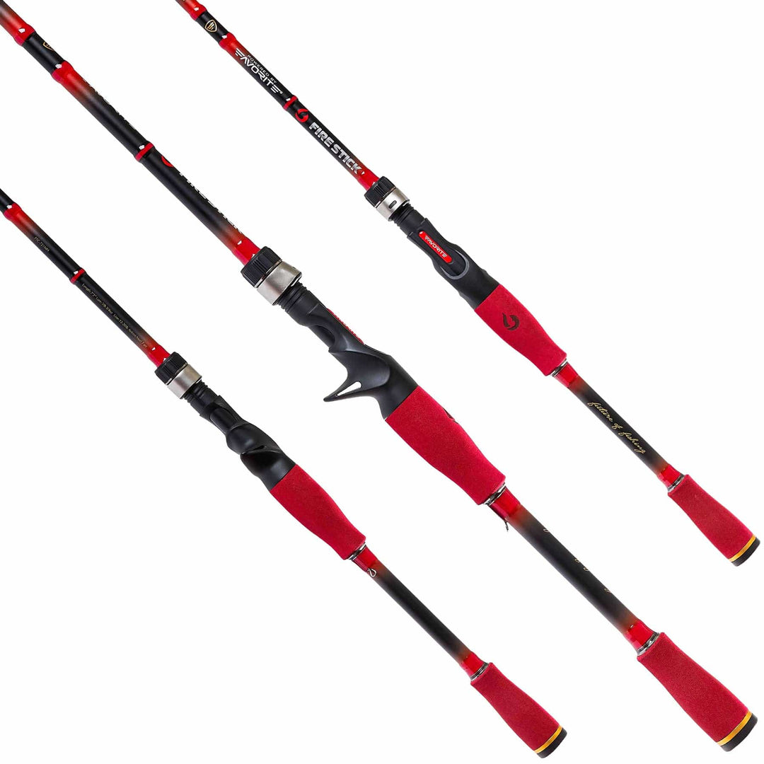 Favorite Fishing Fire Stick Casting Rod blank showing the sleek, lightweight fishing rod design and high-quality construction.