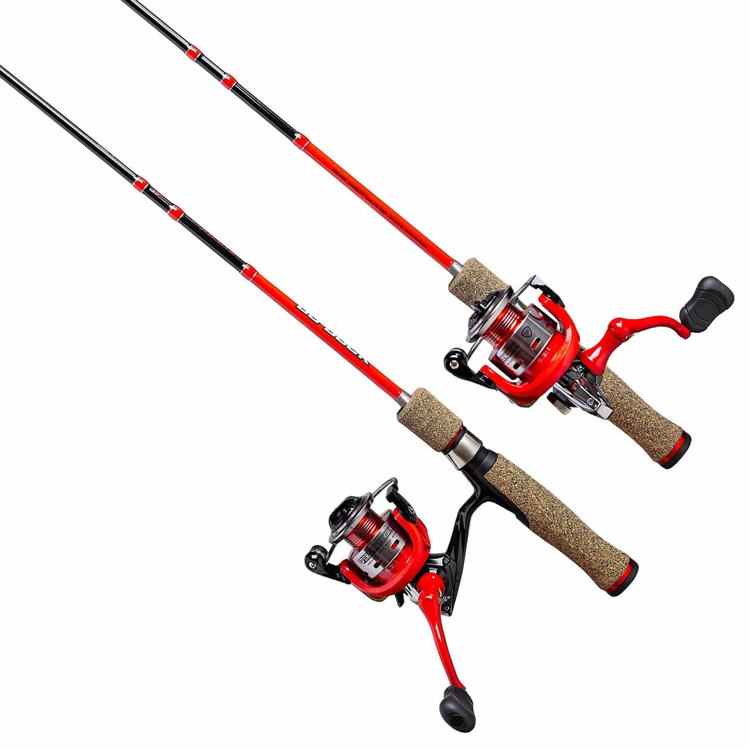 Favorite Fishing Do Dock Snub Nose Crappie Spinning Combo with one-piece rod, ideal for crappie fishing on docks and shallow waters.