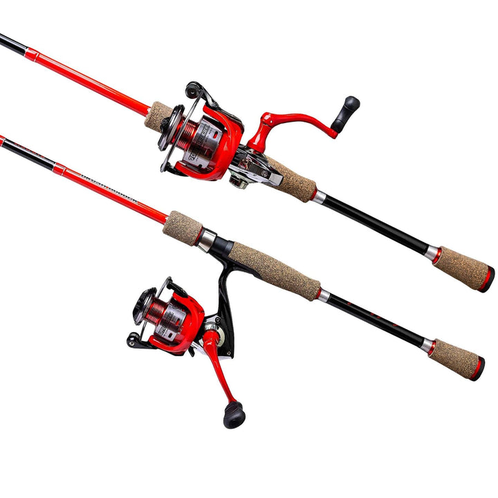 Favorite Fishing Brush Dobber Crappie Spinning Combo with 6-8 inch ultra-light one-piece rod and reel for crappie fishing.