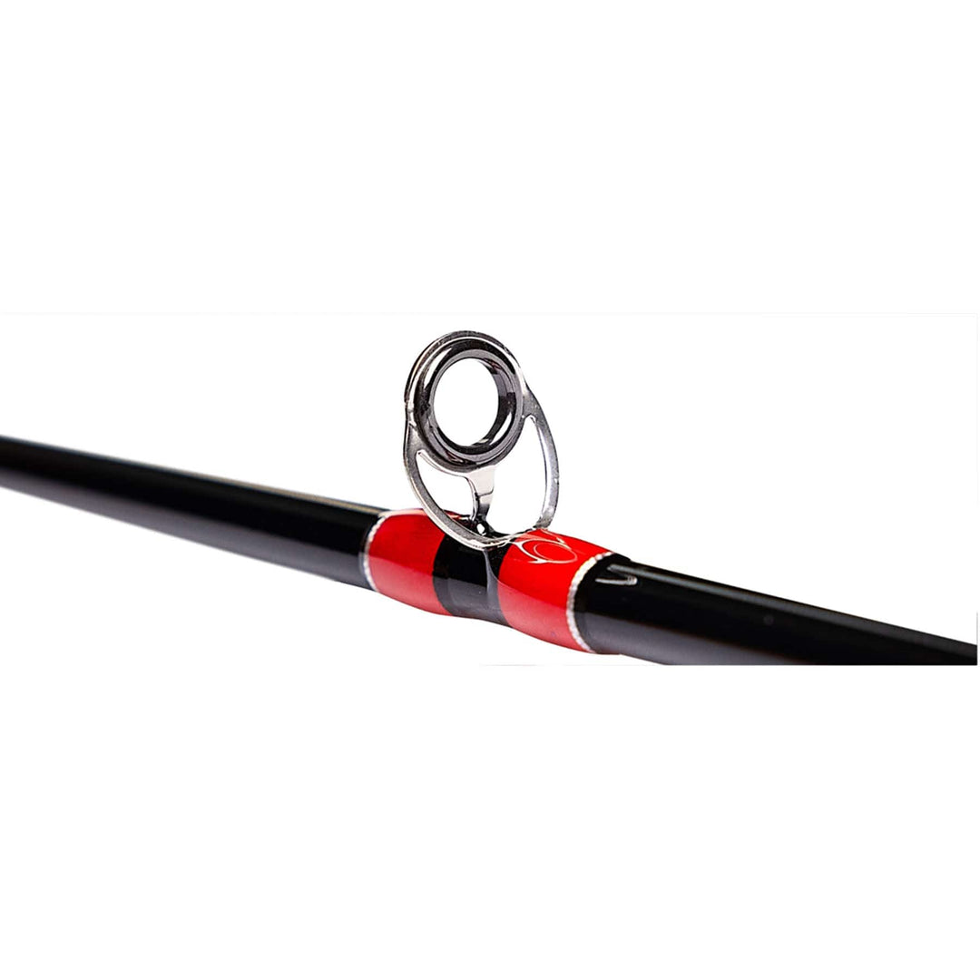 Favorite Fishing Brush Dobber Crappie Spinning Combo with 6-8 inch ultra-light one-piece rod, ideal for crappie fishing.