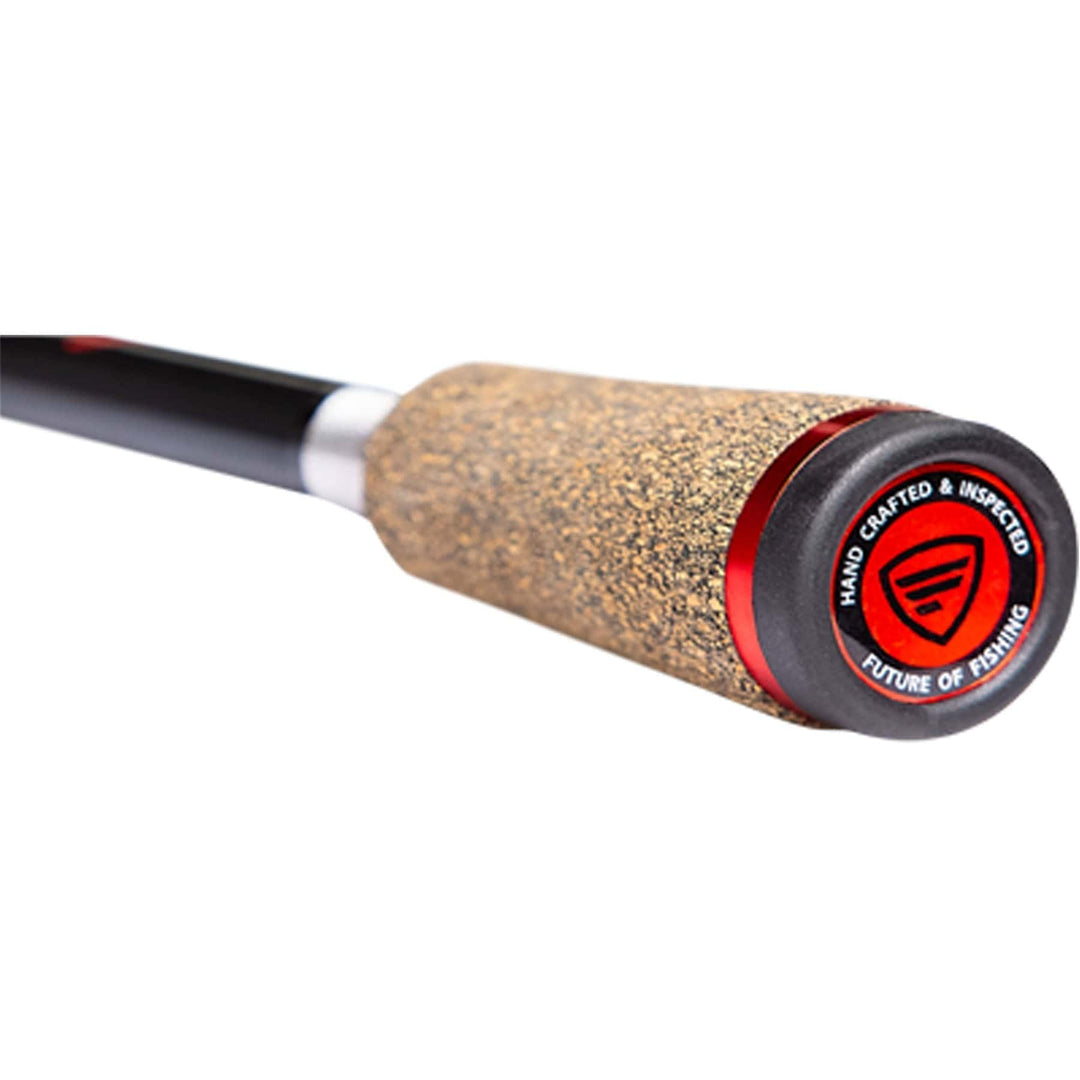 Favorite Fishing Brush Dobber Crappie Spinning Combo with 6-8 inch ultra-light one-piece rod for crappie fishing.