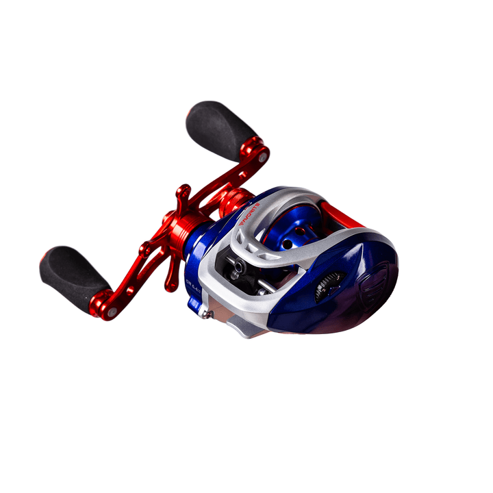 Favorite Fishing Defender Casting Reel inside retail packaging, showcasing a high-quality fishing reel for casting and fishing enthusiasts.