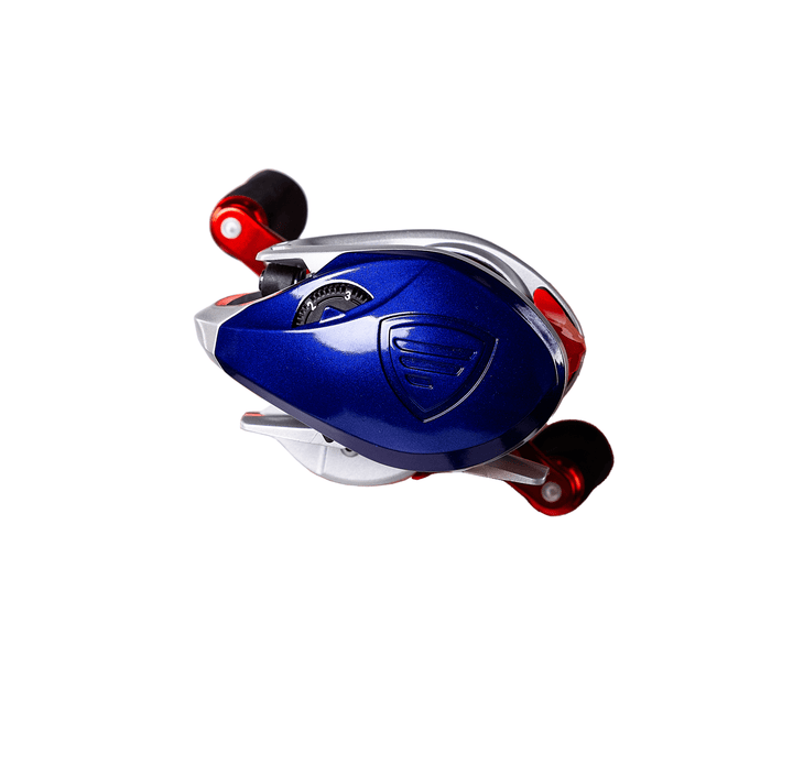 Favorite Fishing Defender Casting Reel in retail packaging, durable fishing reel designed for smooth casting and reliable performance.