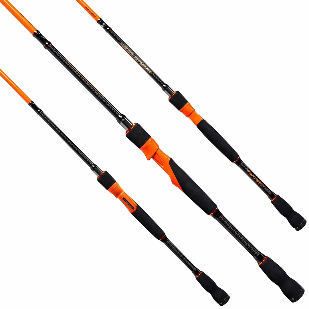 Favorite Fishing Balance Spinning Rod, 6'6" UL, lightweight fishing rod for casting and freshwater fishing.