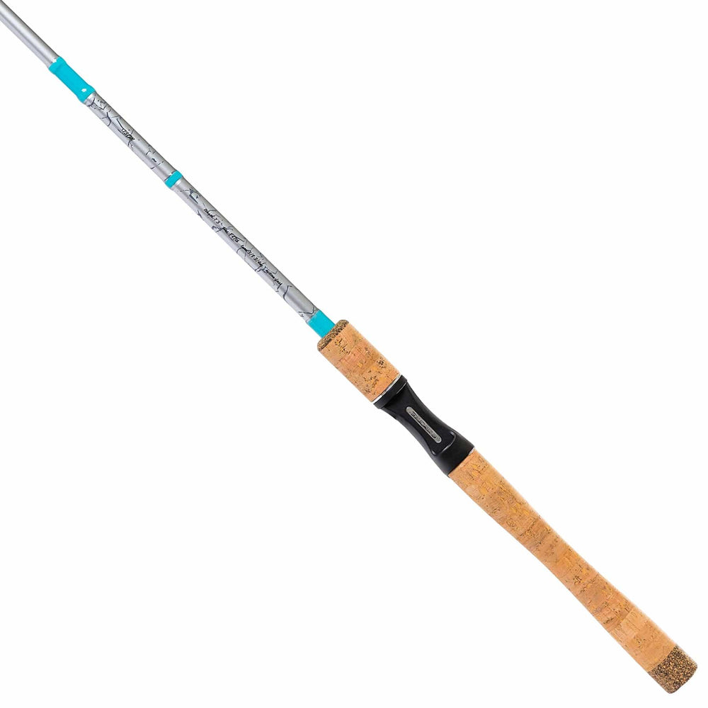 Favorite Fishing OL' Salty Spinning Rod, 7'3" medium-fast spinning rod for freshwater and saltwater fishing.