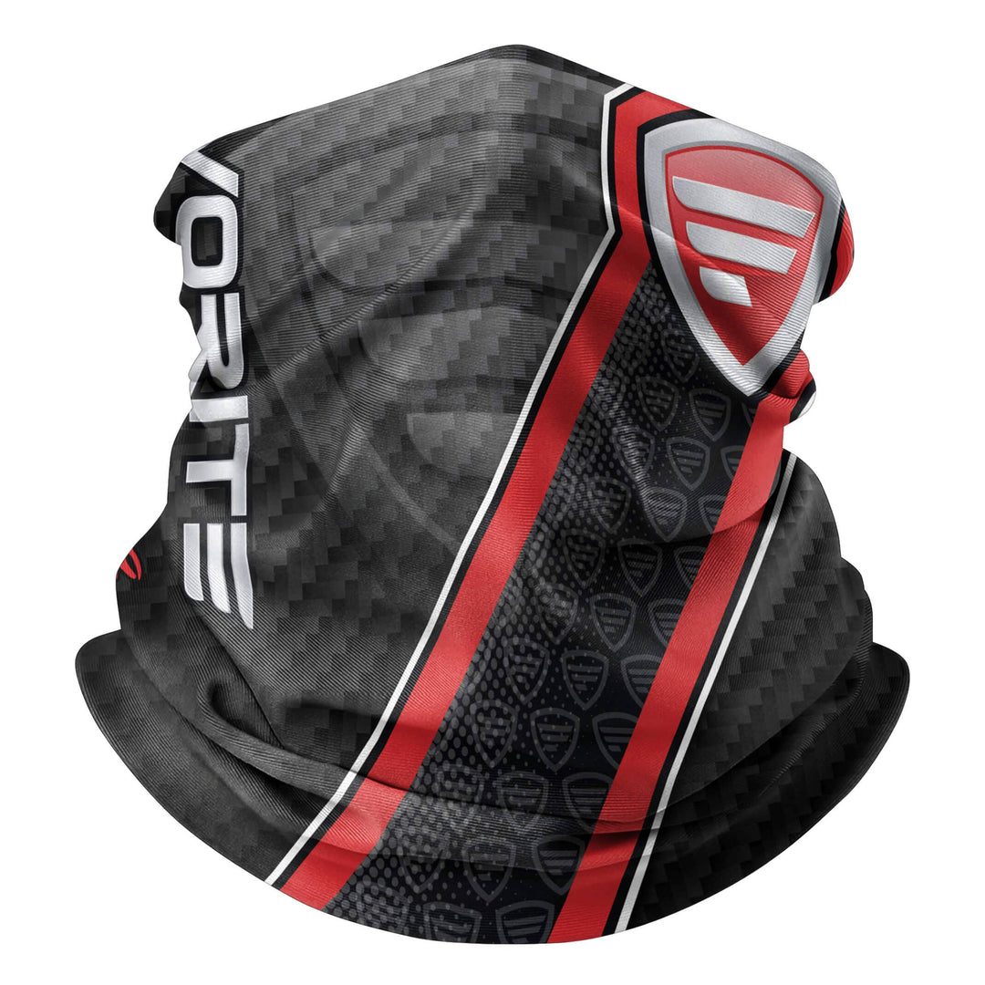 Favorite Fishing neck gaiter accessory with adjustable fit, featuring a colorful, patterned design for outdoor and fishing activities.