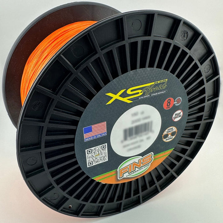 Blue XS Big Game Fishing Braid by FINS Braids, 40-80lb fishing line, 150 yards, designed for large game fish.