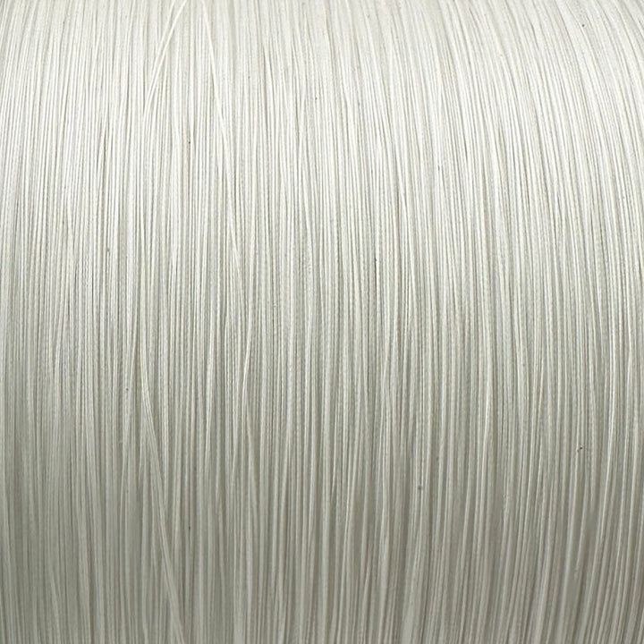 White 40G FINS Braids fishing line, 65-100 lb braided fishing line for heavy-duty fishing applications.