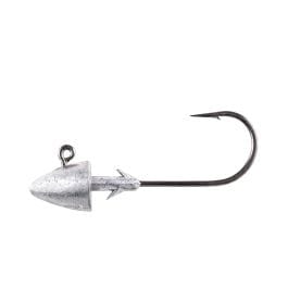 Owner 5148 Ultrahead Saltwater Bullet Jig hook for fishing, featuring a sleek metal design and durable construction.