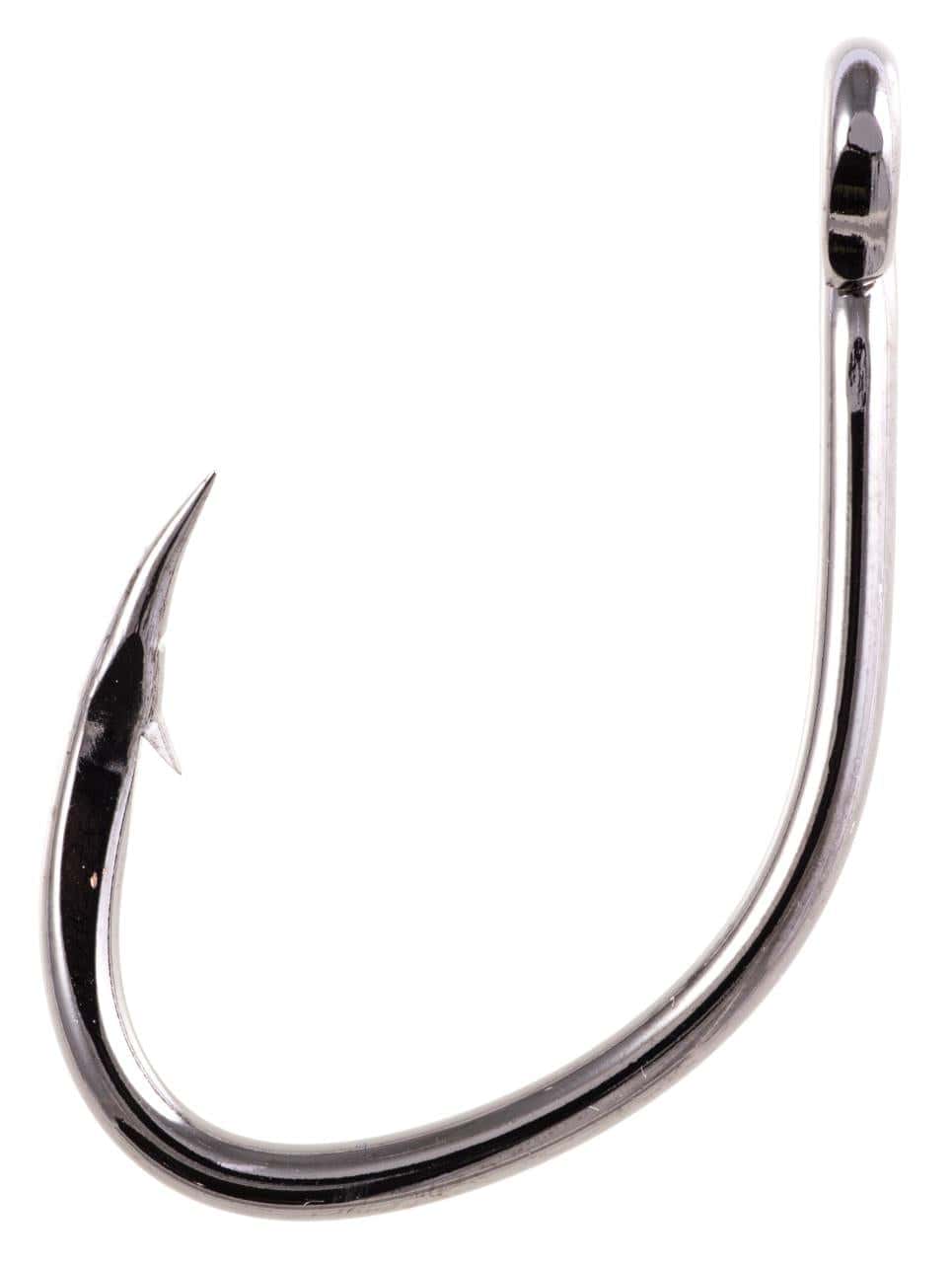 Packaged Owner Offshore Live Bait Hook from Fisherman's Headquarters, showing a close-up of the fishing hook with a sharp point and barbed design.
