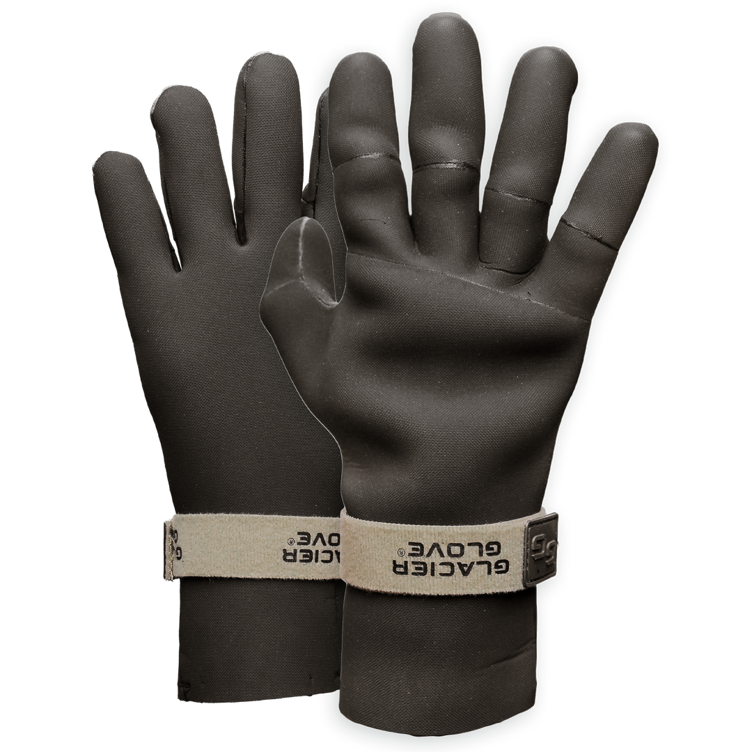 Close-up of Glacier Outdoor Perfect Curve Glove showing soft, insulated glove designed for comfort and warmth.