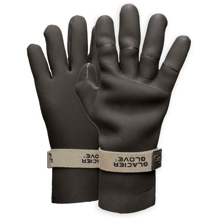 Close-up of Glacier Outdoor Perfect Curve Glove showing soft, insulated glove designed for comfort and warmth.