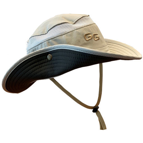 Glacier Outdoor Outback Hat featuring wide brim and rugged design, ideal for outdoor and adventure wear.
