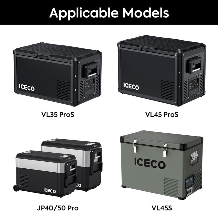 Inca Overland Outfitters fridge slide mount for JPPro, VL45, APL35, VL35Pro, VL45Pro compatible with ICECO appliances.