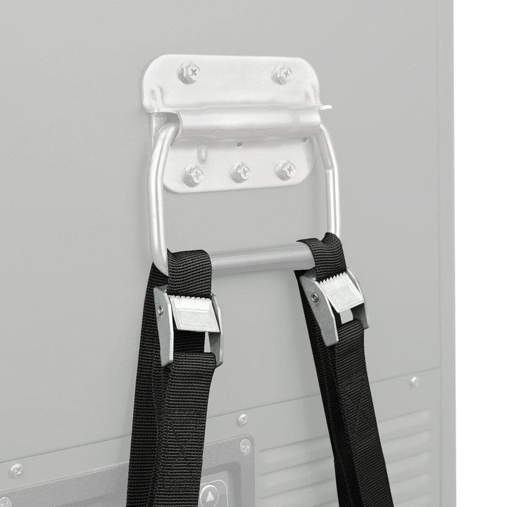 Inca Overland Outfitters fridge slide mount for JPPro, VL45, APL35, VL35Pro, VL45Pro accessories on ICECO fridge unit.