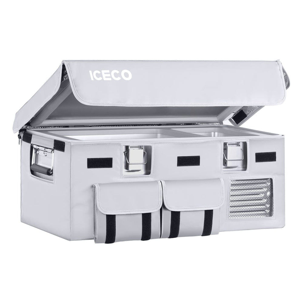 Gray APL20 Insulated Protective Cover by ICECO for Inca Overland Outfitters, designed for outdoor appliance protection.