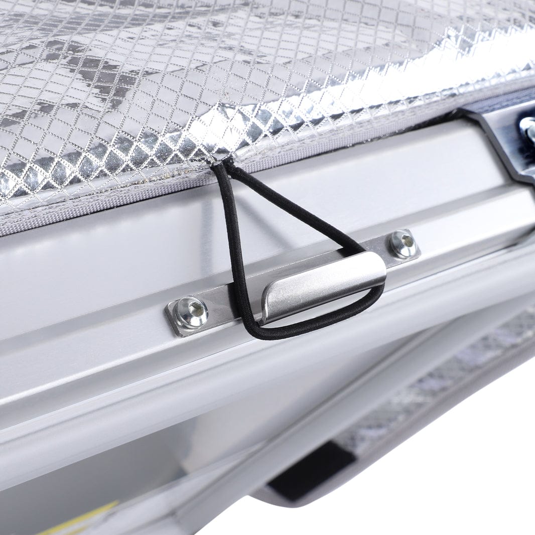 Gray APL20 insulated protective cover by ICECO for accessories, designed to shield and insulate gear effectively.