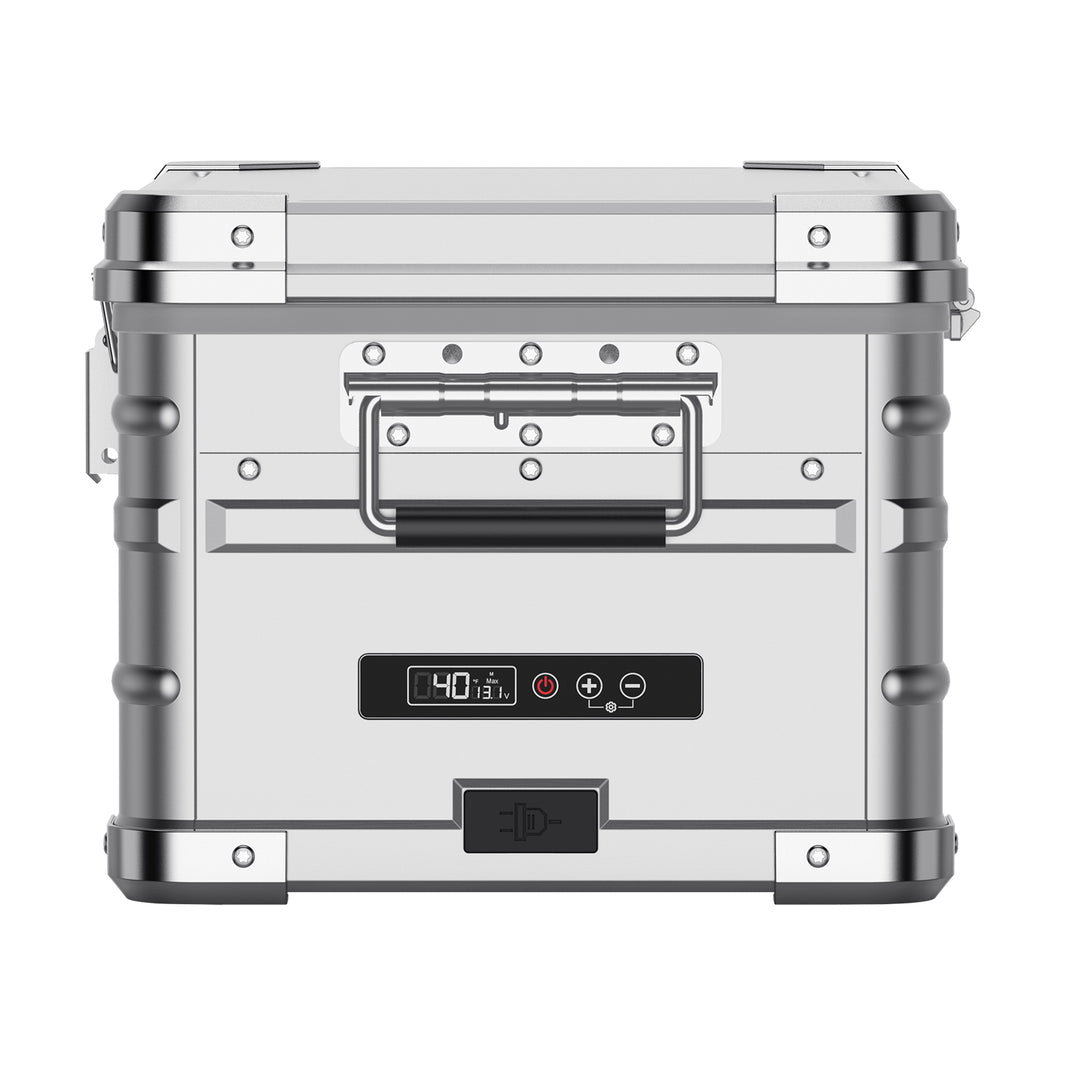 Inca Overland Outfitters APL20 Light Duty Aluminum Freezer, single zone, 20L ICECO APL Series in silver with compact design