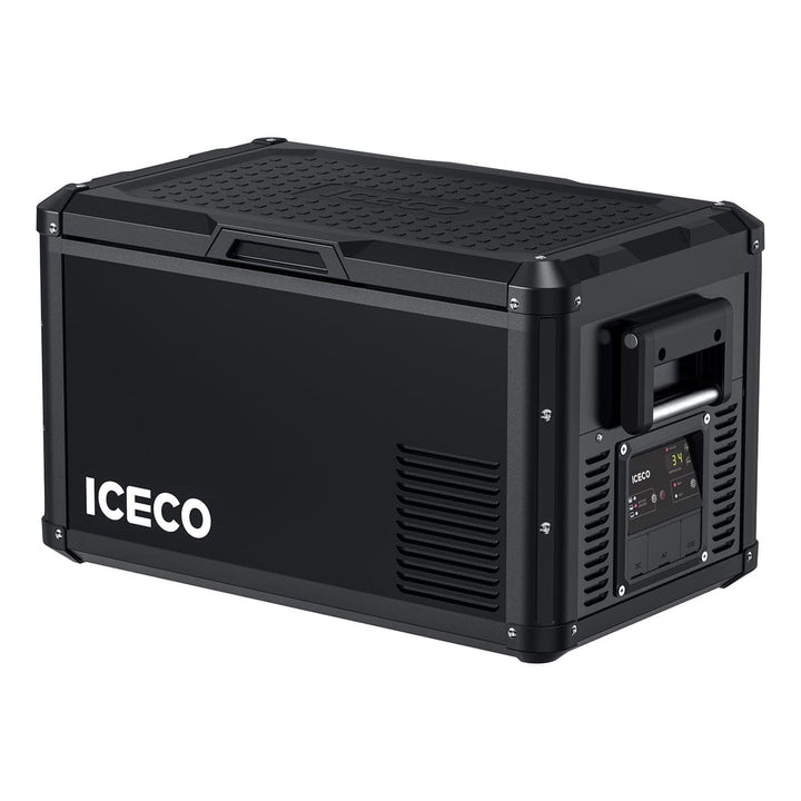 Inca Overland Outfitters VL35ProS single zone portable fridge freezer by ICECO, black 35-liter compact fridge for outdoor use