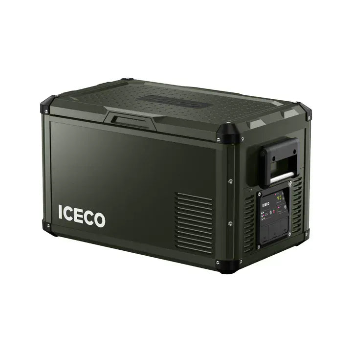 Inca Overland Outfitters VL35ProS single zone portable fridge freezer by ICECO, black 35-liter compact outdoor cooling device