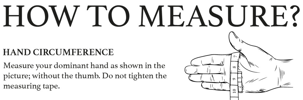 Lobstering gloves from Life League Gear with size chart, designed for freediving, spearfishing, and fishing protection.
