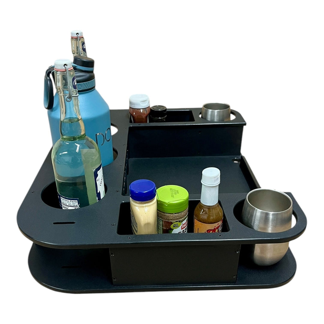 Midnight Series - Docktail Butler Boat Table - Choose Your Mount, Color & Custom Name