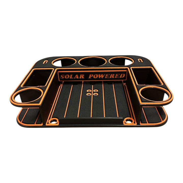 Midnight Series - Docktail Butler Boat Table - Choose Your Mount, Color & Custom Name