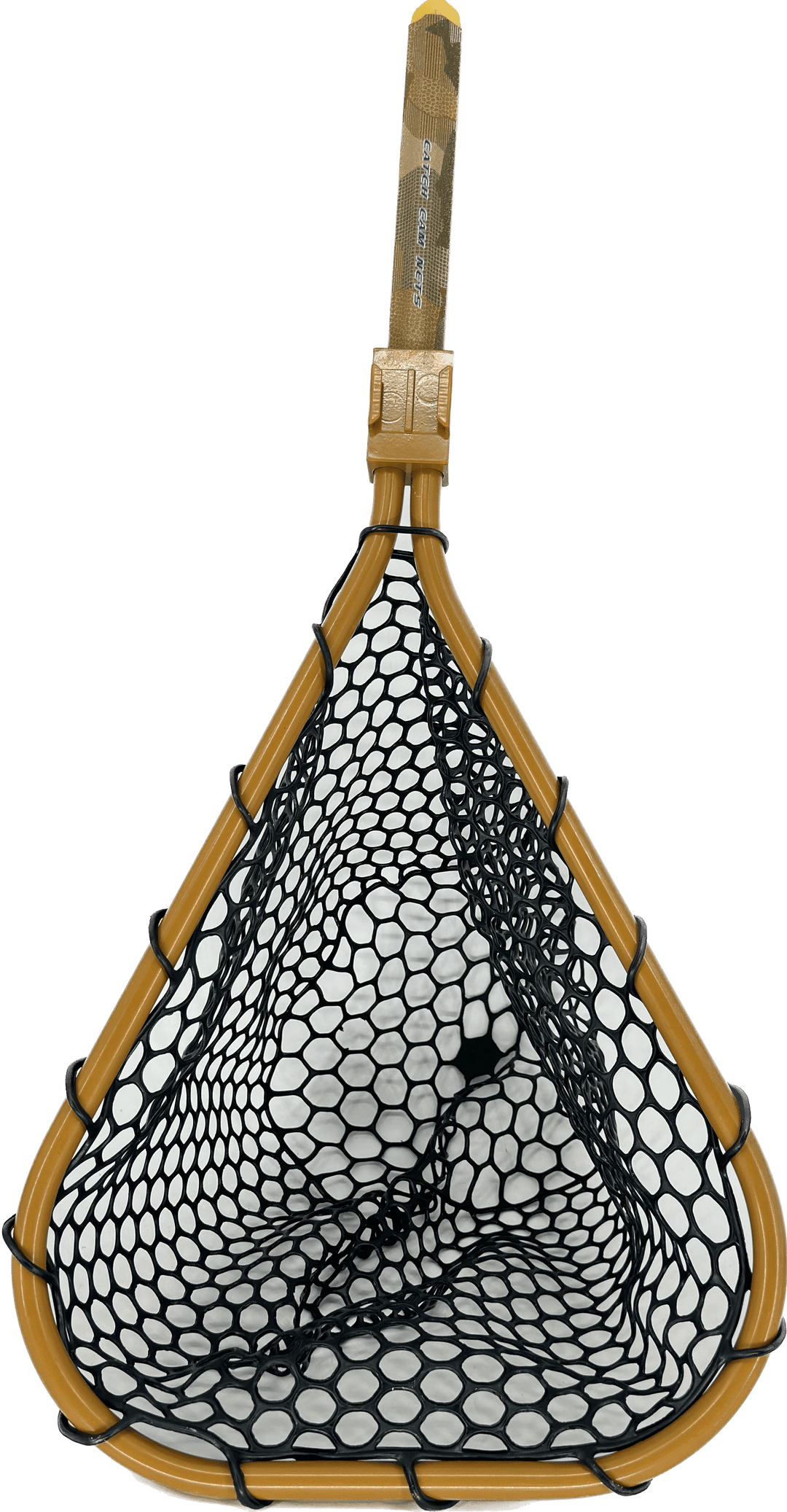 Natives Fly Fishing 2025 Catch Cam Nets for native fish, featuring durable mesh and ergonomic handle for effective catch and release.