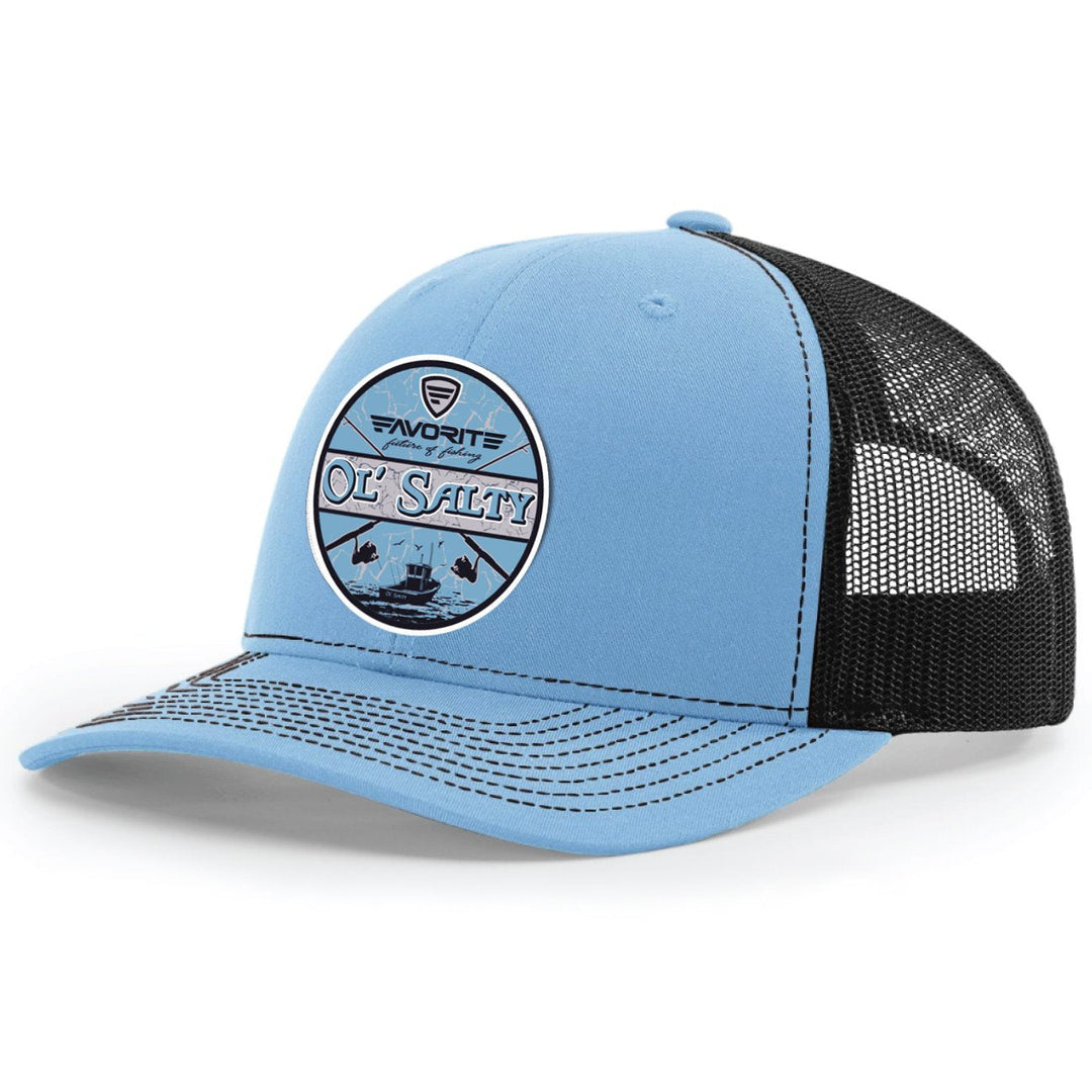 Ol' Salty Classic Hat by Favorite Fishing featuring a branded baseball cap with a curved brim and embroidered logo.
