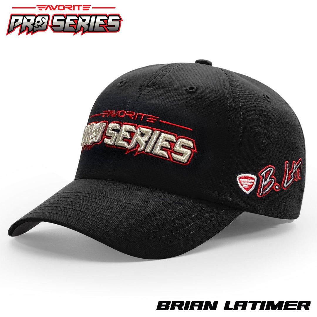 Favorite Fishing Pro Series Hat, a stylish accessories cap with adjustable strap and embroidered logo.