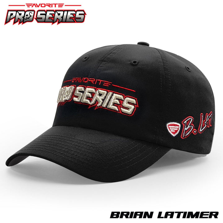 Favorite Fishing Pro Series Hat, a stylish accessories cap with adjustable strap and embroidered logo.