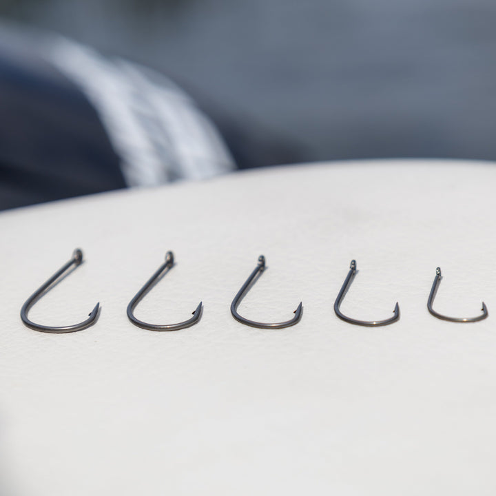 Reaction Tackle Wacky Neko Hooks 25-pack, sharp fishing hooks designed for finesse bait presentation, by Reaction Tackle.