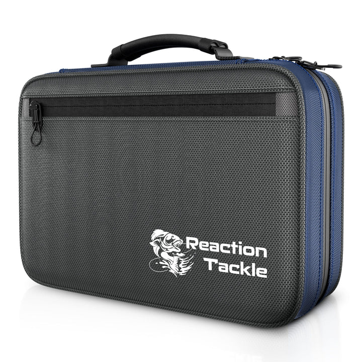 Reaction Tackle Deluxe Bait Binder and Tackle Storage bag for organizing fishing bait and gear efficiently.