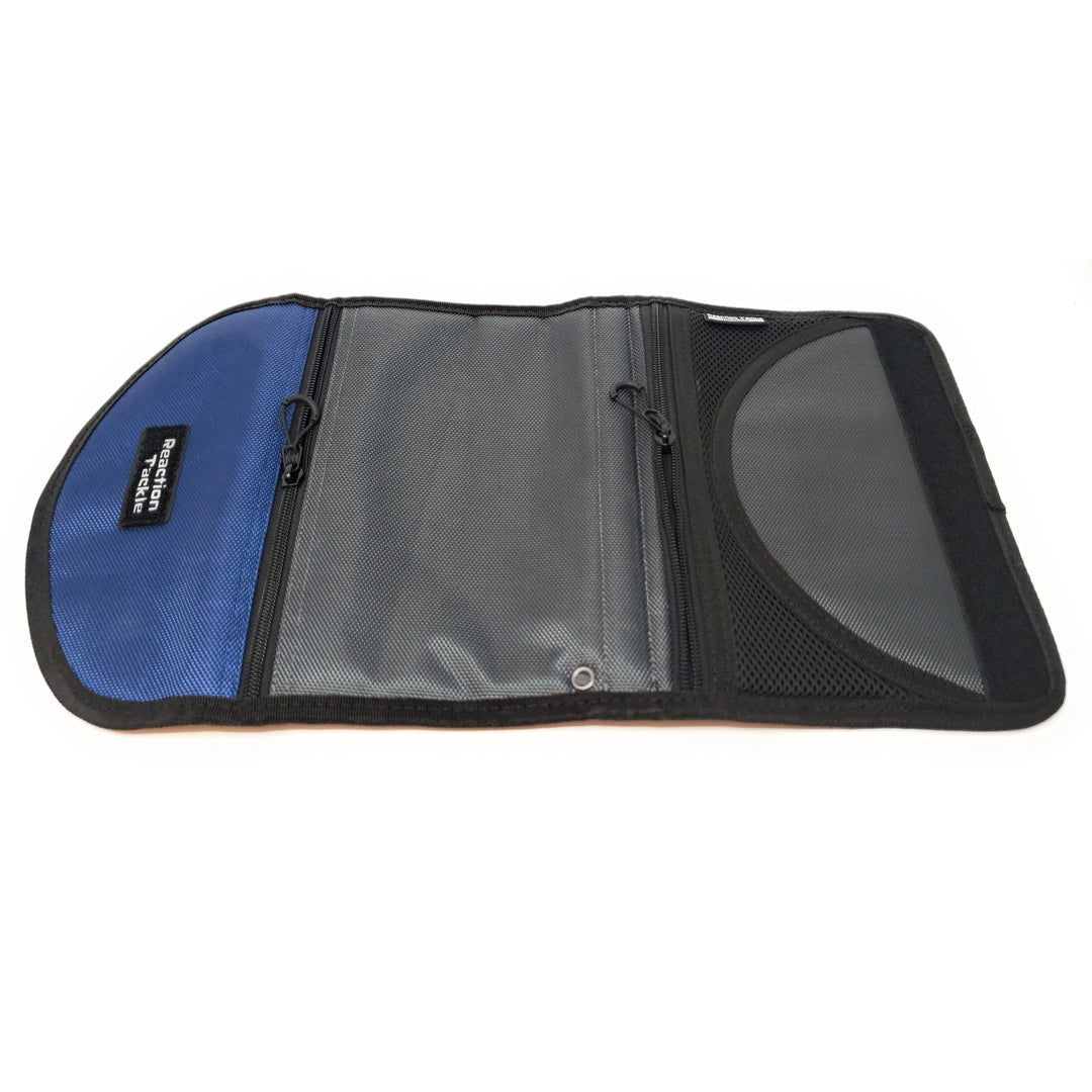 Reaction Tackle Medium Bait Binder bag, designed for fishing bait storage, with a durable and compact carrying case.