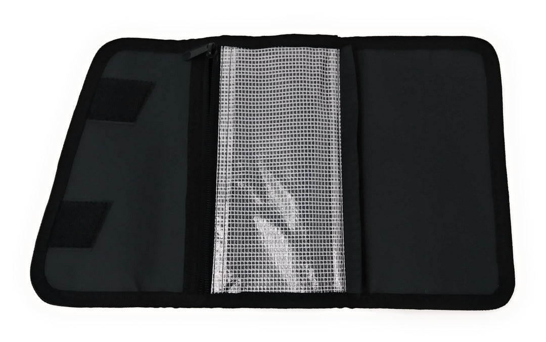 Reaction Tackle Small Bait Binder bag in blue, compact fishing tackle storage for bait organization and easy access.
