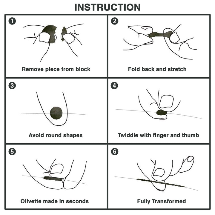 Reaction Tackle Tungsten Putty shown with infographic details, highlighting its use for fishing weight adjustments and rig tension.