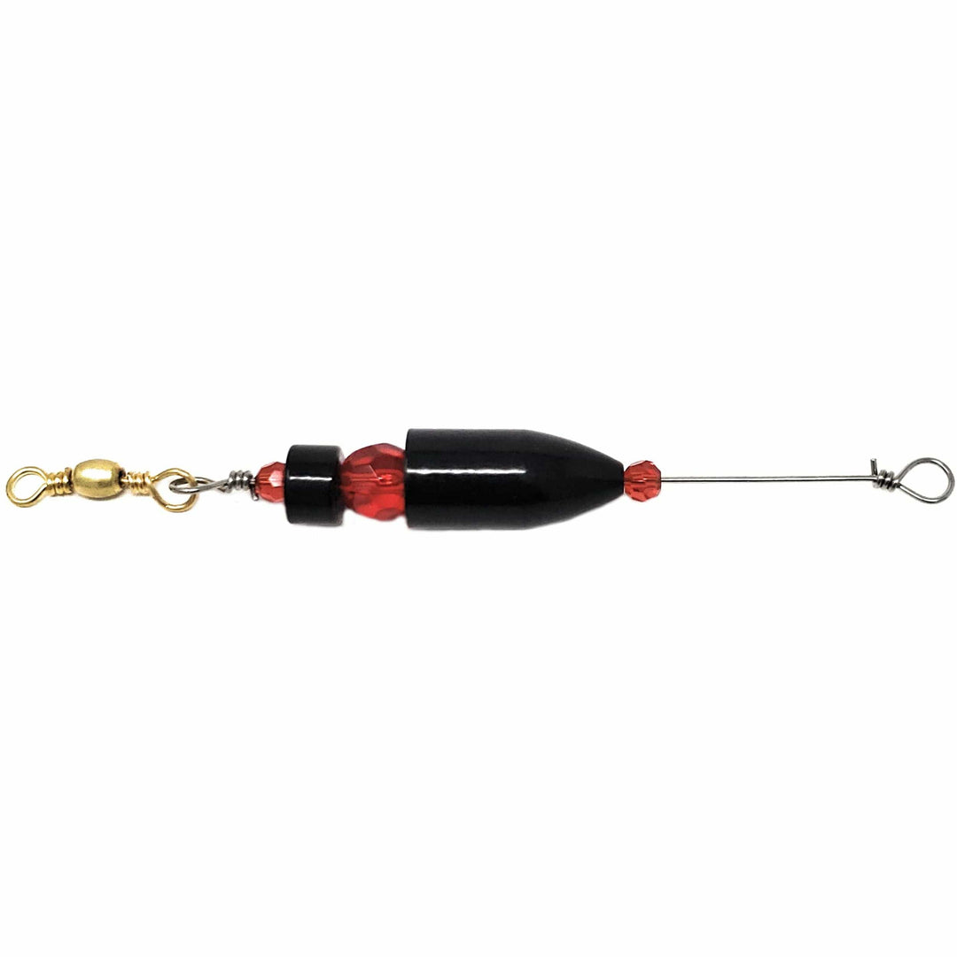 Reaction Tackle Carolina Ready Rigs, 6-piece set of pre-rigged fishing rigs with brass weights, ideal for bass fishing.