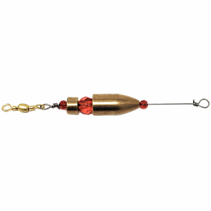 Reaction Tackle Carolina Ready Rigs, 6-piece set of pre-rigged, brass fishing rigs for Carolina fishing techniques.