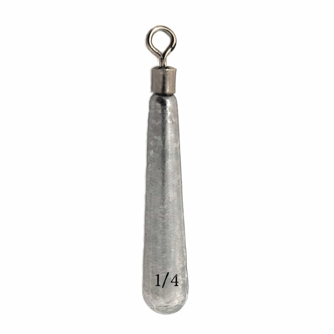 Reaction Tackle Tungsten Drop Shot Weights in black, 1/8 oz, pack of 8, designed for precise fishing drop shot setups.