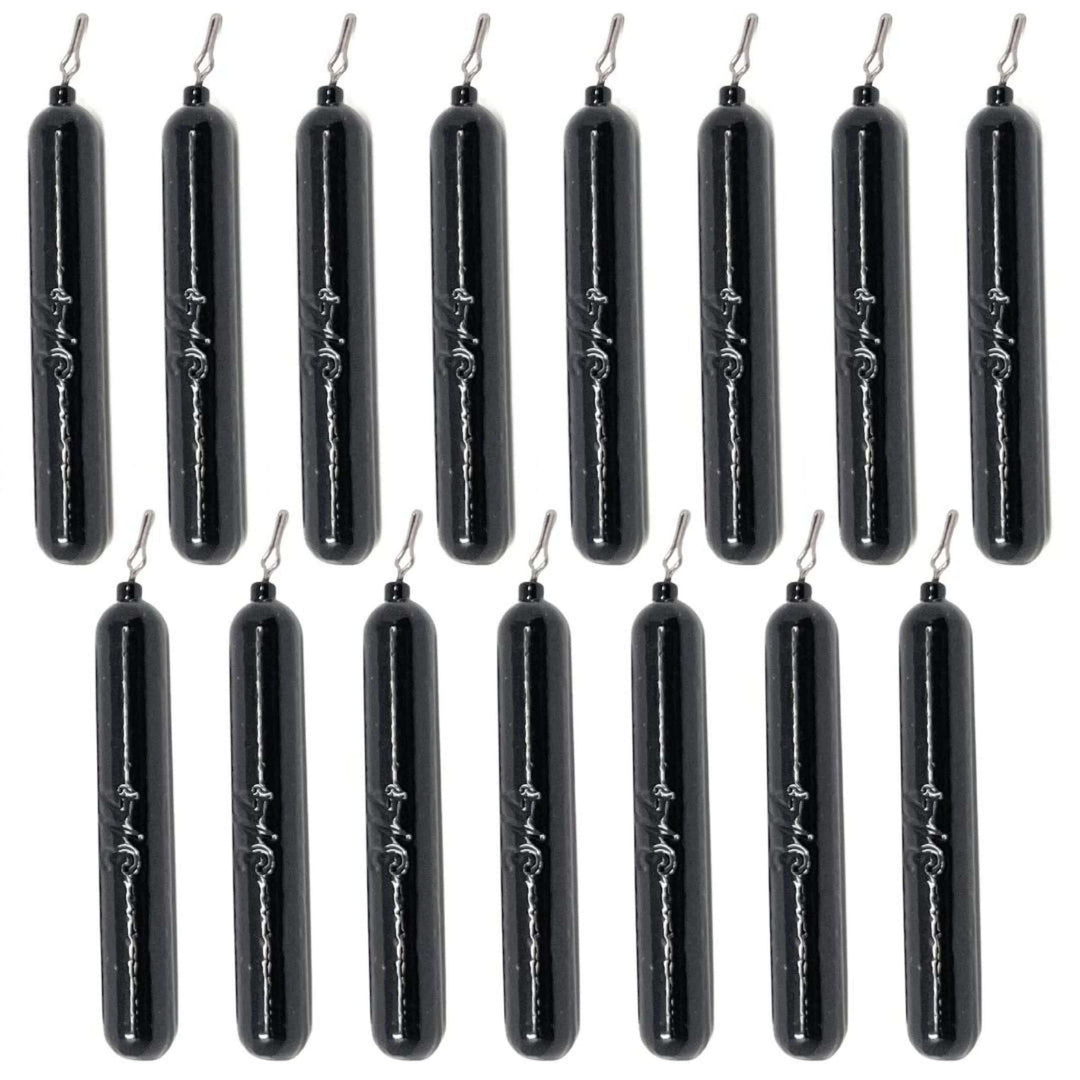 Reaction Tackle lead drop shot weights in 1/8 oz, bulk pack, ideal for fishing drop shot rigs, durable lead weights.