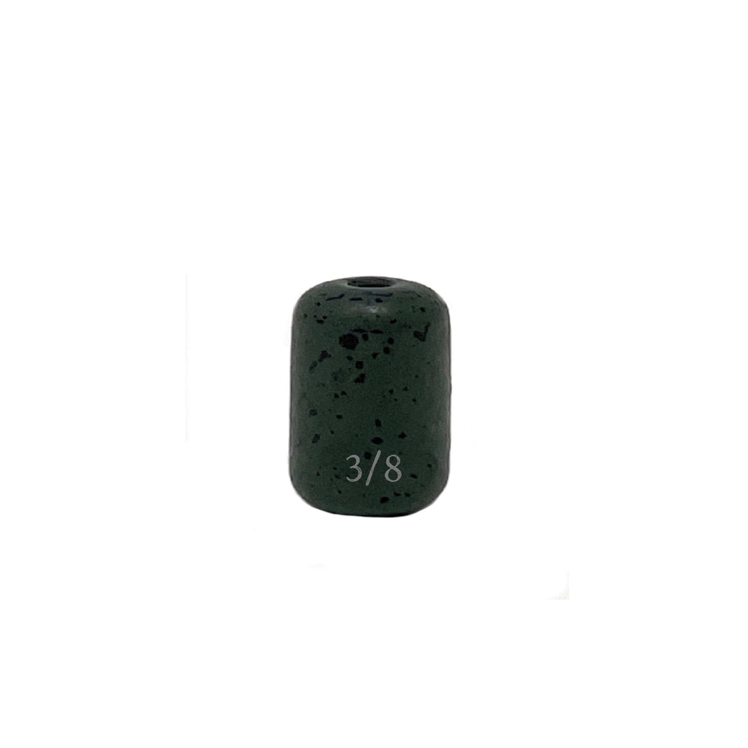Reaction Tackle tungsten barrel weights in silver, 1/8 oz, pack of 8, designed for fishing and added durability.